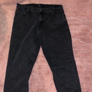 Gap high waisted straight jeans